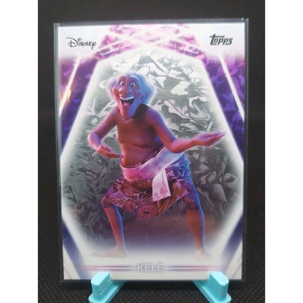 2026 Topps Disney Neon Kele #24 Snow Cap Parallel Foil Trading Card